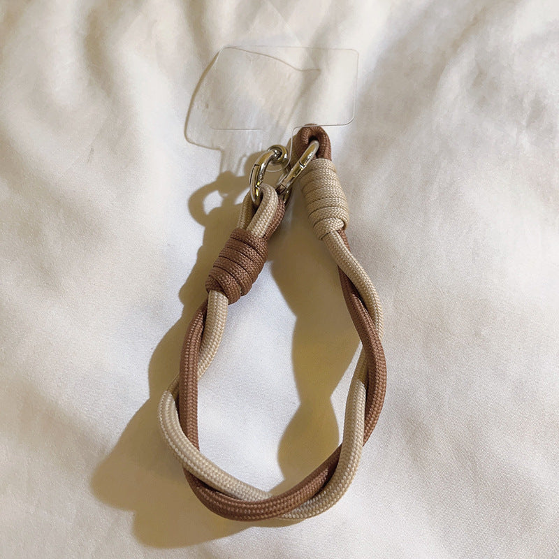 Short Braided Rope Wrist Keychain Pendant 6b4fad53 0f79 42cb b83a ba8a159838d8