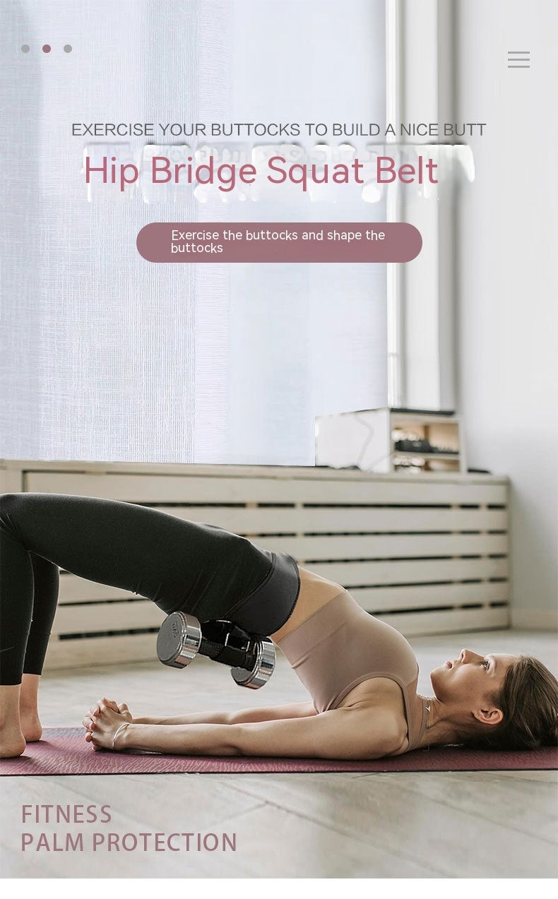 Hip Push Hip Bridge Squat Men And Women Fitness Weight Training Bridge Belt Hip Push Belt Hip Protector 6b51fdb8 fdb9 4375 9a