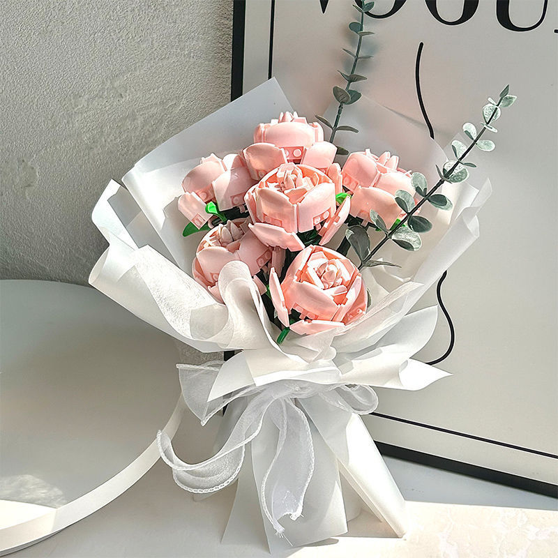 Building Blocks Rose Bouquet Flower Pot 6b5541bc 4b73 4d4c 8938 a17db2ce2abb