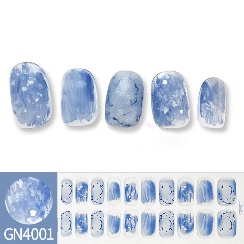 Finger Baking-free Gel Nail Stickers Simple Grid Line Nail Sticker One Piece Dropshipping 6b559583 d4b8 4b5b a2c8 9182f8e364d