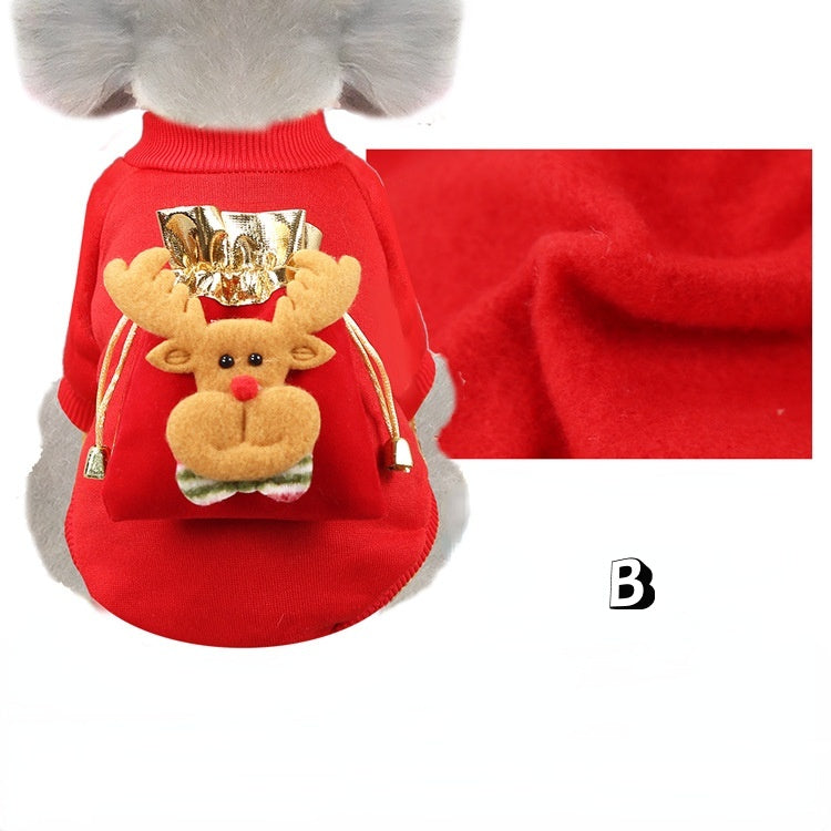 Christmas Pet Supplies Clothes Cat Cotton Clothes 6b5b129e a817 406b a51a 16d28c38907a