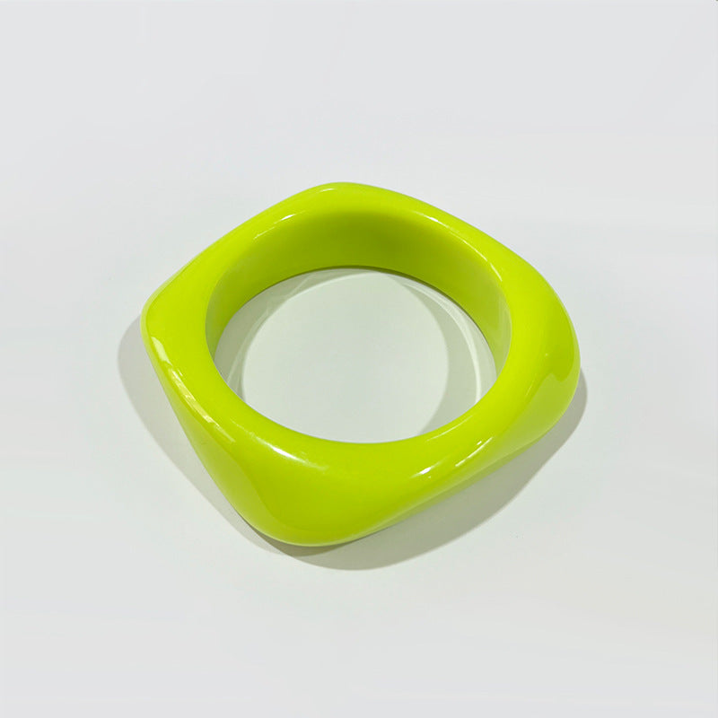 Colorful Multi-color Square Acrylic Bracelet 6b6f9d01 90b9 4c62 ad55 2ea31f2bf92c