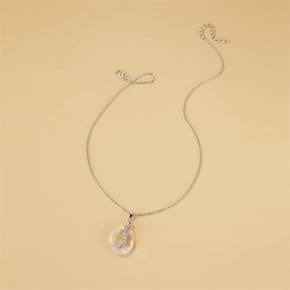 Simple Temperament Wild Drop Pendant Necklace 6b75cd9b 052e 4e4b bc5e c900f21ccbd7