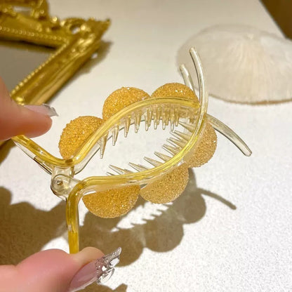 High-grade Light Luxury Butterfly Full Diamond Ponytail Bun Temperament Grip 6b93964e 3c3a 4f16 92f2 31176a3cccce