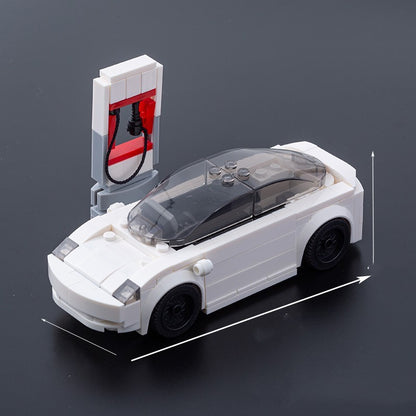 A Tesla Toy Car Piece-together Model Benefits Intelligence - HD Wireless Product #3