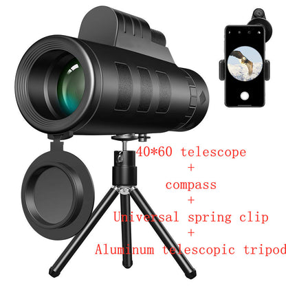 Telescope 40X60 Monocular Low Light Night Vision with Compass Mobile Phone Camera Telescope 6bce814d 4a25 4645 9099 d4fa5d477