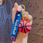 Creative Cartoon Ball Series Basketball Keychain Pendant Men's And Women's Schoolbags Ornaments 6bd196b9 170c 44ae 9a43 4aeb2