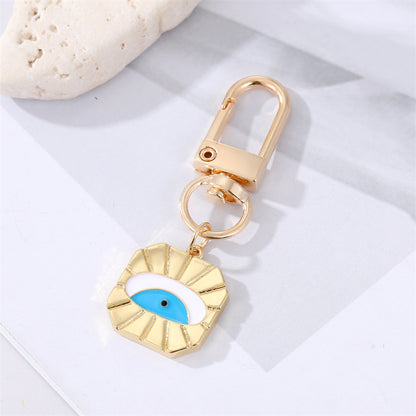 Dot Drilling Alloy Love Eye Keychain 6bee7fc0 501b 400a a0ab 5ff3e2ddae61