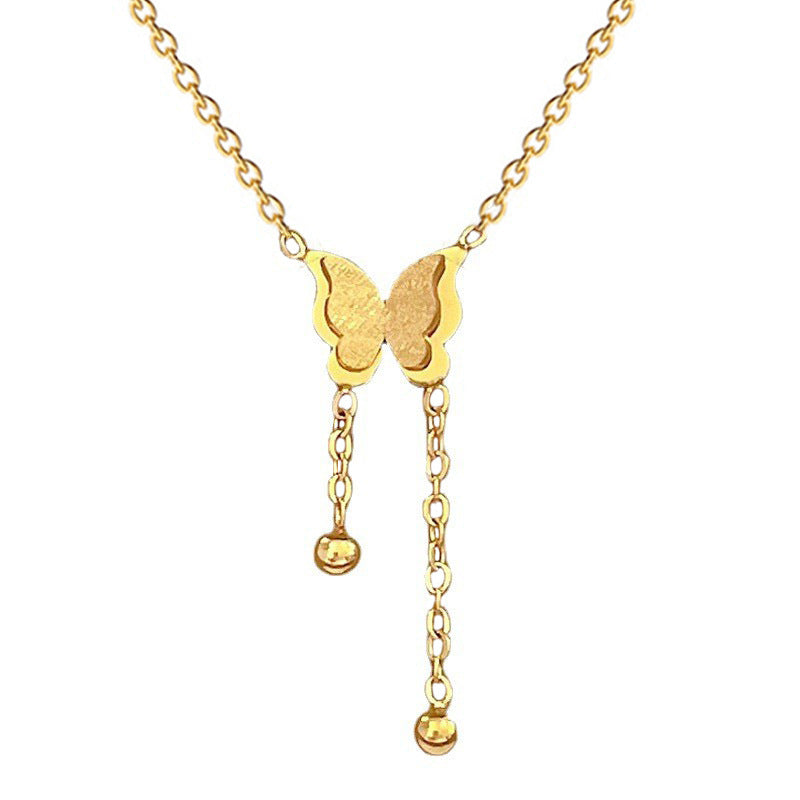 Butterfly Tassel Minimalist Gold Necklace In The Furnace 6bf1e47a c3ea 4644 bea6 6abb08e09d26
