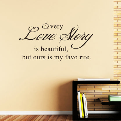 Every Love Storyy Printed Wall Stickers Proverbs English Poetry 6c162cd2 1c19 40b5 89d6 2e12ffceae17