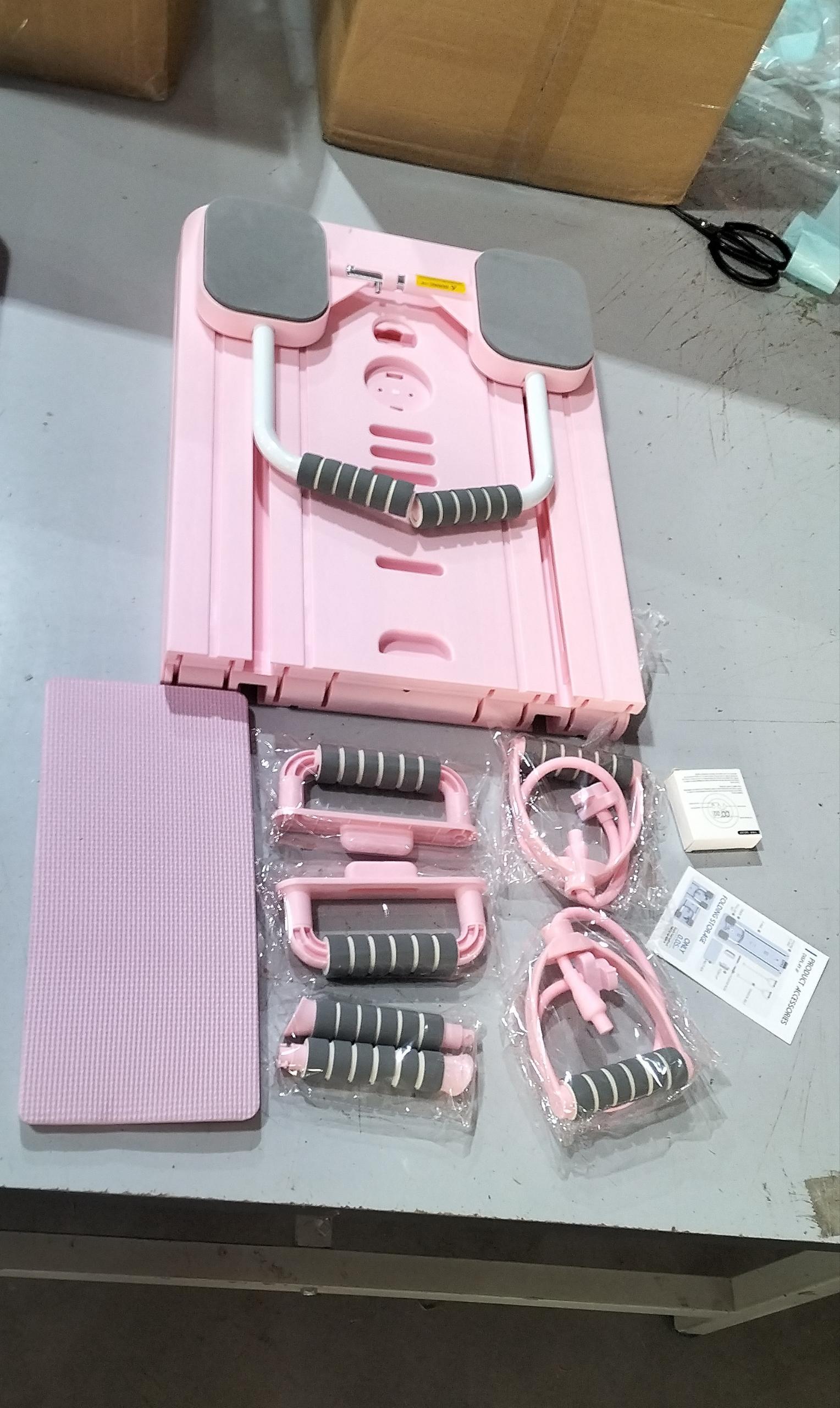 Multifunctional Fitness Board Flat Support Chest And Abdominal Muscle Equipment Household Abdominal Wheel 6c1e80fd 2688 4ab7 