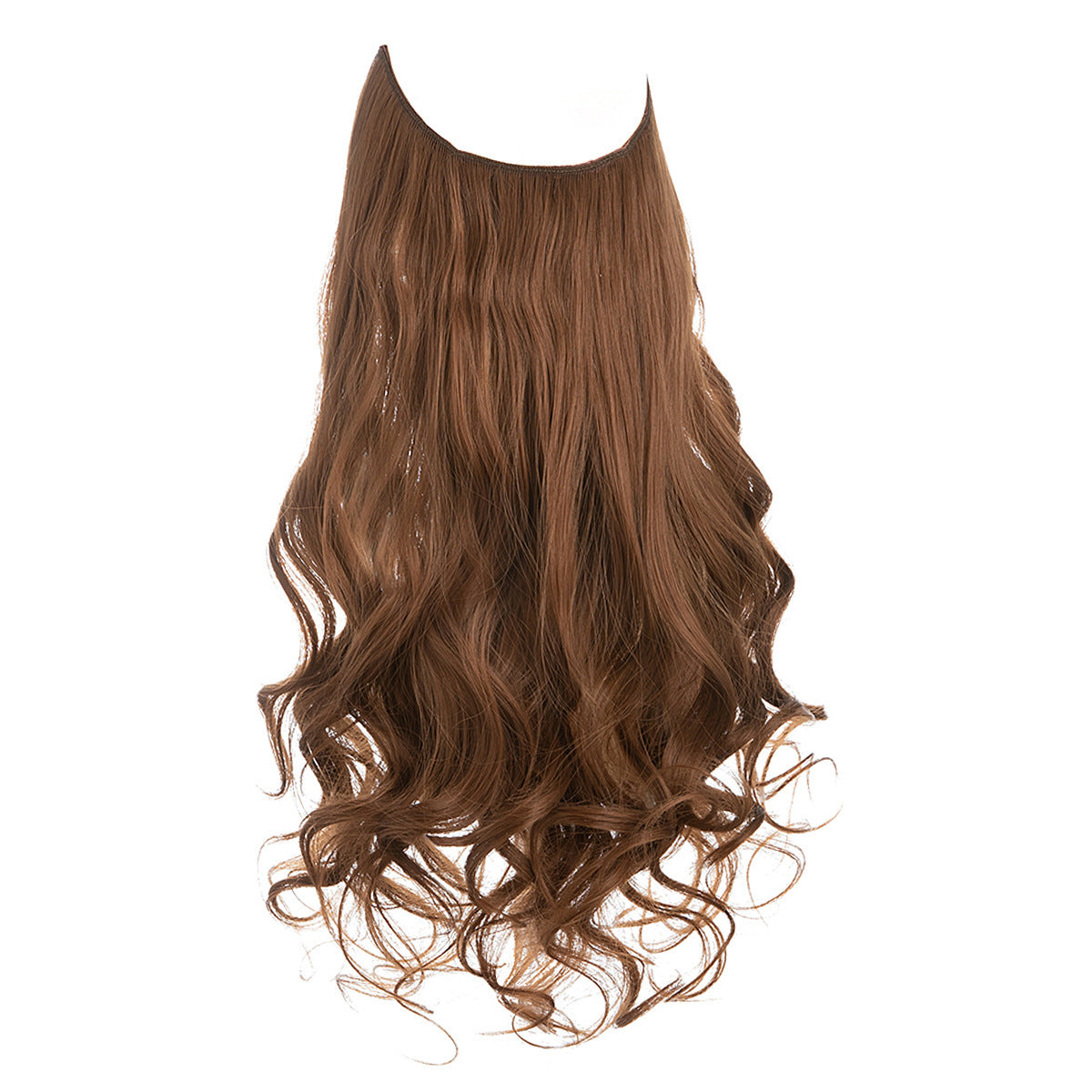 Wig Female Extension Chemical Fiber Long Curly Hair Matte High-temperature Fiber Fishing Thread Wig Set 6c2c5956 0b51 4c9e 83