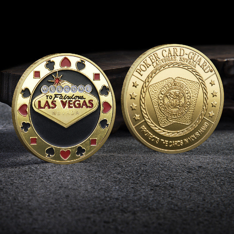 Las Vegas Poker Chips Lucky Press Coins 6c3640dc ae4b 42e4 a391 528b6c35174b