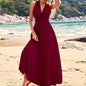 Multiple Wear Multi-rope Cross Strap Backless Sexy Dress