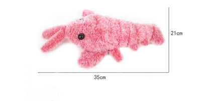 Pet Toys Electric Jumping Shrimp USB Charging Simulation Lobster Funny Cat Plush Pets Toy 6c45886c b3b5 4a38 8860 31665870e74