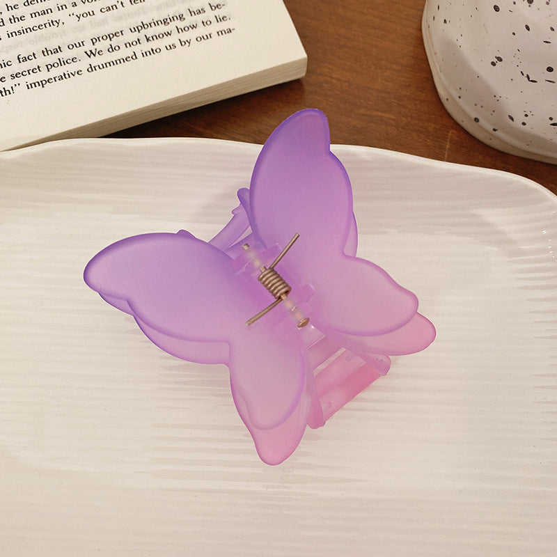 Color Frosted Gradient Butterfly Hair Clip 6c60fad0 cf8b 4460 a442 88f38cc96ad2