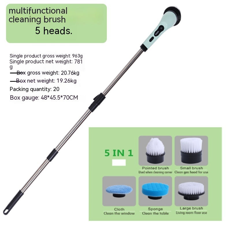 Multifunctional Household Wireless Electric Cleaning Brush Toilet Kitchen Retractable Nine-in-one Portable 6c68e15f 0fed 4f4b