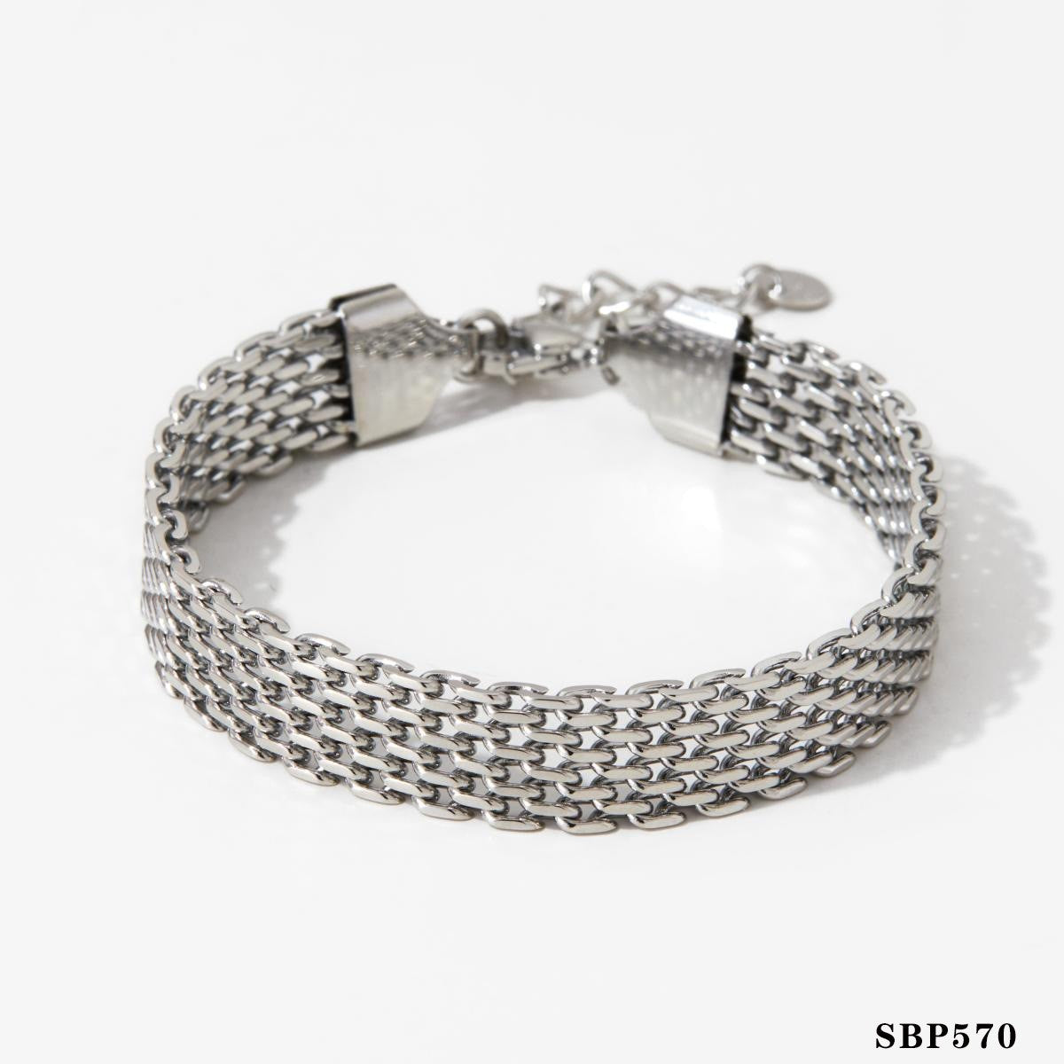 Retro Set Silver Crystal Heart Shaped Women's Bracelet Five Piece Set Fashion Geometry Adjustable Infinite Symbol Jewelry 6c6
