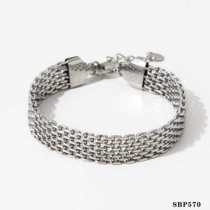 Retro Set Silver Crystal Heart Shaped Women's Bracelet Five Piece Set Fashion Geometry Adjustable Infinite Symbol Jewelry 6c6