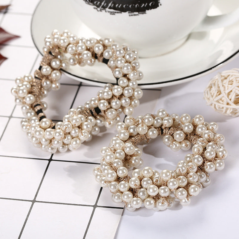Handmade Crochet Rubber Band Hair Tie Pearl 6c6a9f12 03c5 4114 86ae 20de52a790d1 602ebc96 3b84 4267 ac86 ca80f80f5adf