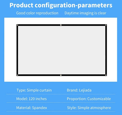 Polyester Portable Folding Da-mat Screen Projection Film Cloth 6c6fd3e4 f865 4632 b81a 7cf8ddfe7687