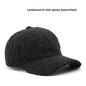 Baseball Cap Fashion Retro Solid Color Lamb Wool Curved Brim 6c90091c 0ba5 42c8 87ea 52fec03572e0 trans
