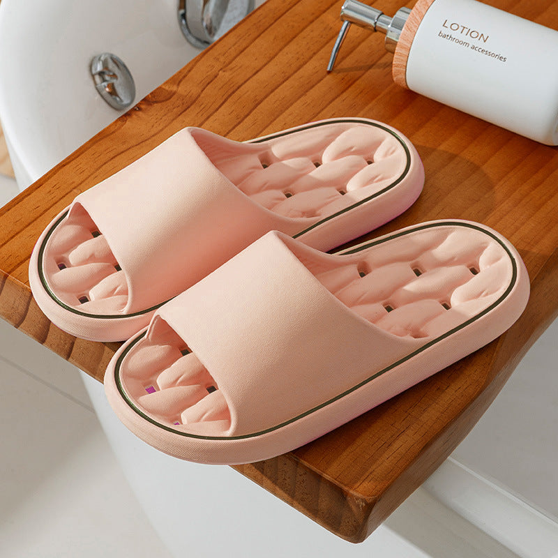 Non-slip Design Bathroom Slippers Home Summer Thick Sole Floor Bedroom House Shoes For Women Men 6c9d89d3 8045 4b09 885d 5a08