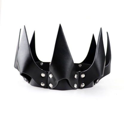 Creative Leather Crown Decoration Party Headgear 6ca48727 8836 47ac b516 605913a28f00
