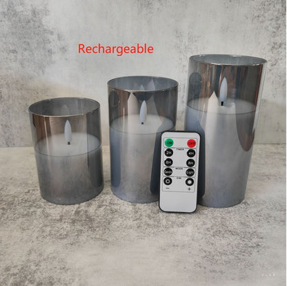 Electroplated Glass LED Electronic Candle Lights Wholesale Rechargeable 6cf5ad23 3c79 497d 8bed d1530e3cbd8d 47114cc7 2c5f 44