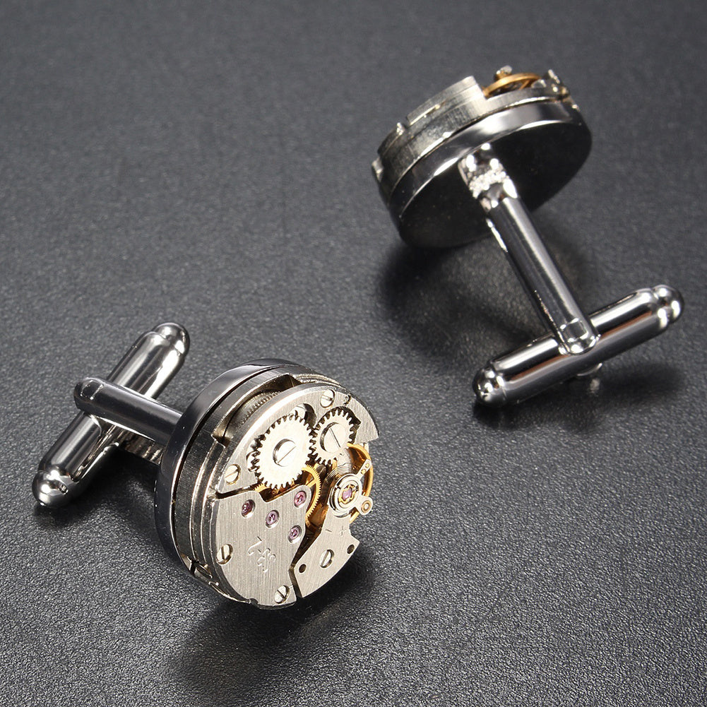 Mechanical Watch Brand New Movement Men's Cufflinks 6cfa7600 d7f3 4d09 a2af b6279eb79700 6a4d7bce f433 4524 85c4 29f65ed6c816