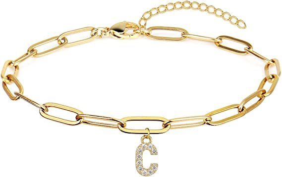 Women's Fashion New Initial Letter Bracelet 6d0186ae ff3a 4722 9113 509e50348ee9