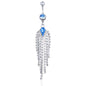 European And American Popular Piercing Jewelry Tassel Water Drop Belly Ring 6d237232 37ac 4147 b9b7 8bcdbd26698d