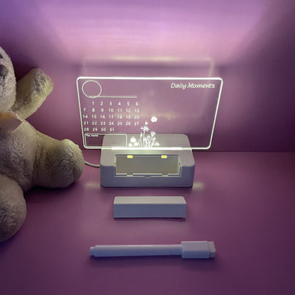 Bedside Message Writing Board Acrylic Night Light 6d25db67 60f8 4c46 9ac3 a3ad399c047a