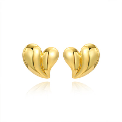 European And American 18K Gold Glossy Earrings 6d4b862a 5934 462b af29 4bd9c2971e7b