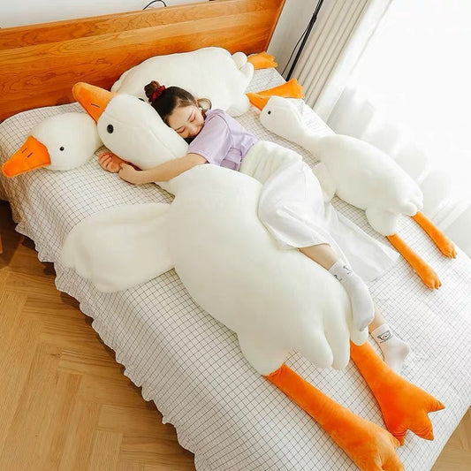 Cute Big White Geese Pillow Plush Toy 6d5a386b b24e 456c 9a27 f6330e0ede94