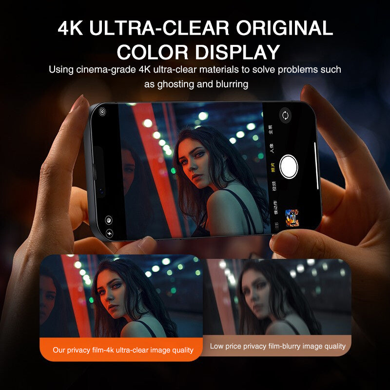 Mobile Phone Anti-peeping Tempered Glass Full Screen - 图片 4