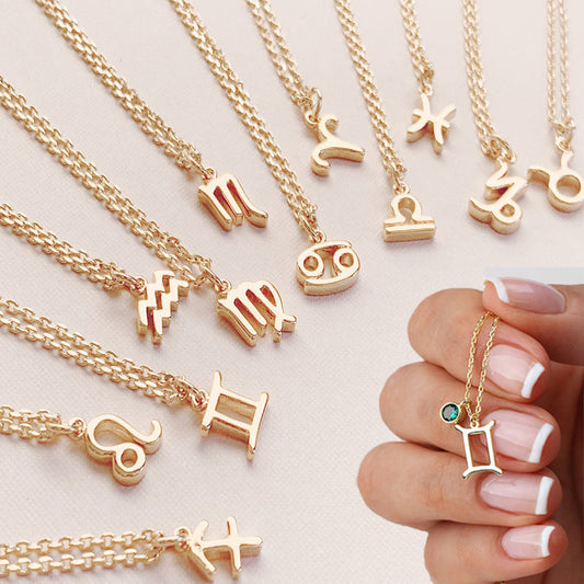 Symbol Letter Image Colored Diamond Necklace Pendant 6d7ea332 fc57 4dcd 9965 0640bb1a8619