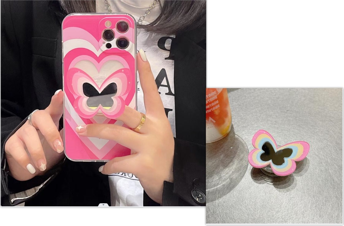 Color Butterfly Stand Silicone Phone Case 6d90e2bf 2acd 40ba 9fd7 9577621d3b58