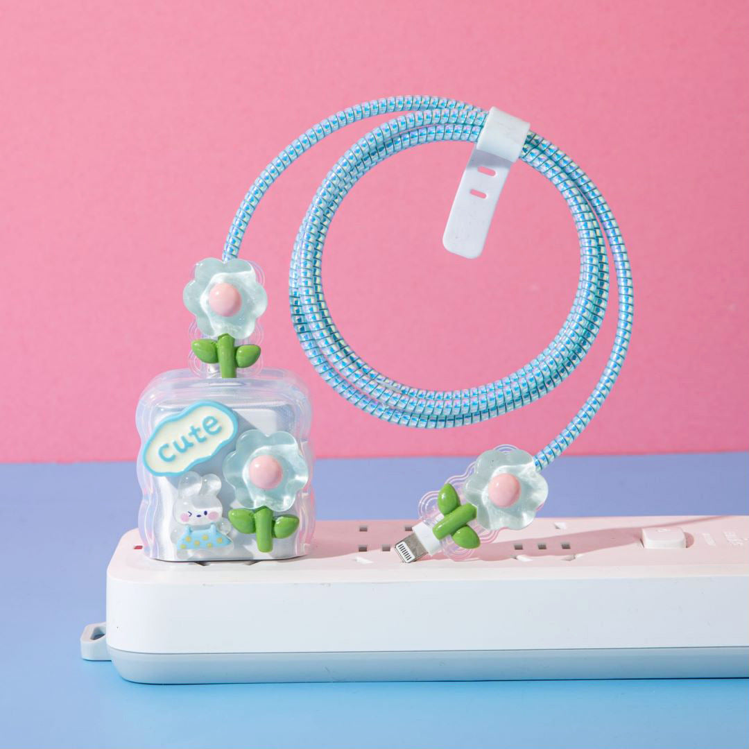 Cute Mobile Phone Data Cable Charger Protective Cover 6d9fed6c 3b7f 40f5 b35f 0a459b653336