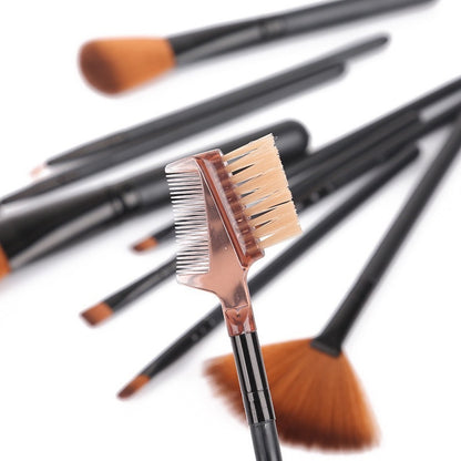 12pcs Makeup Brush Set Blush Eyeshadow Eyelash Highlighter Makeup Brush - HD Wireless Product #5