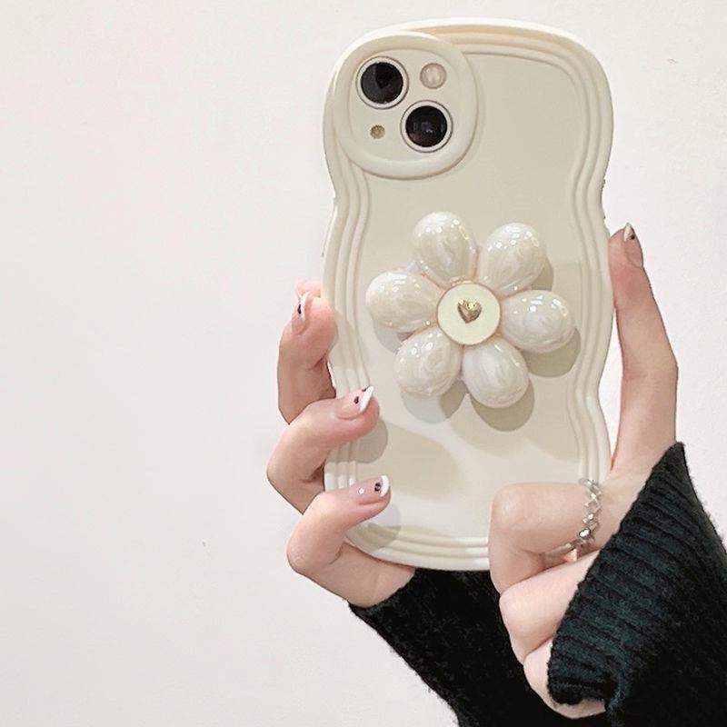 Ladies Temperament Flower Stand Phone Case 6dce8aef 08ec 434c 90e3 e5916b1eca3d