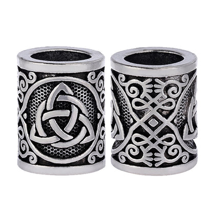 Celtic Knot Large Aperture Antique Silver Hair Jewelry Beads 6dcf4db5 d162 460e 90b7 b0126502f316