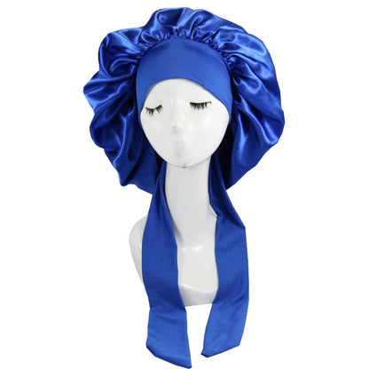 Lace-up Hair Care Silk Nightcap 6de043cf 9e87 451f b67a c4784243e680