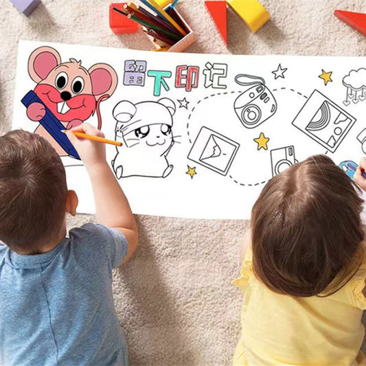 Children's Graffiti Scroll Color Filling Drawing Paper 6e07b175 aca6 43f5 8793 28427282f27a