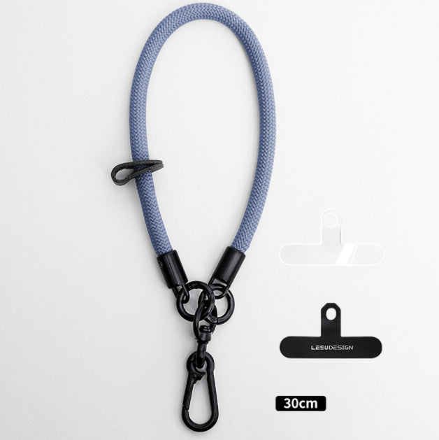Mobile Phone Short Polyester Rope Anti-theft Wrist Strap Keychain - 图片 22