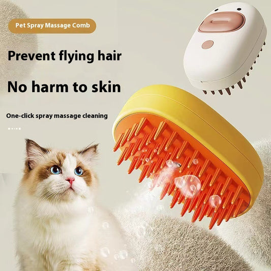 Pet Whale Small Yellow Duck Spray Massage Comb 6e1316d8 30e0 4fd8 9e5d 3943df575c49 trans