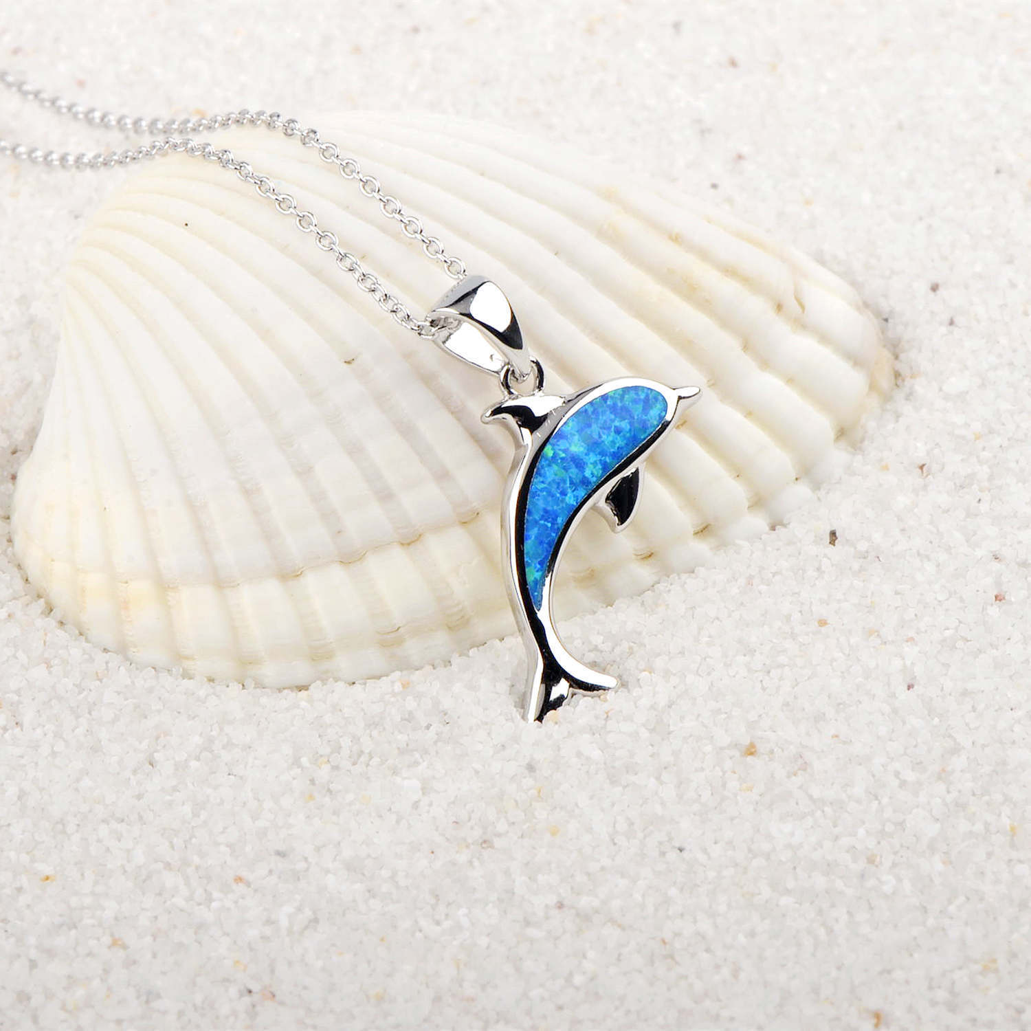 Ocean Dolphin Pendant Copper Necklace 6e561922 1be2 41d7 bde7 8fd48109df43