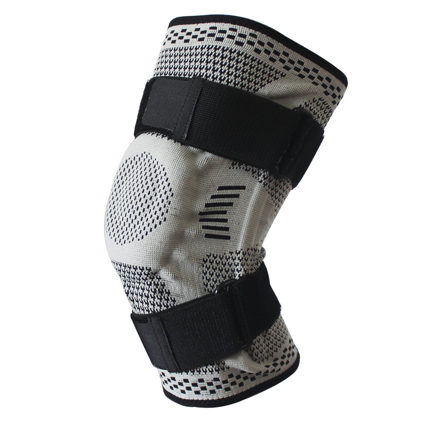 Knitted Breathable Silicone Strap Compression Sports Knee Leg Guards 6e63b637 adaa 49c3 bb7c a1fd3edbd5dc