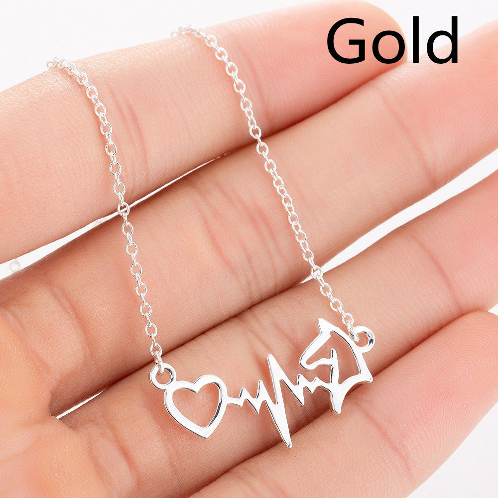 Pet Dog Footprints Paw Necklace  Necklaces 6e63ce3e de69 479f b28d e94afbdffb35