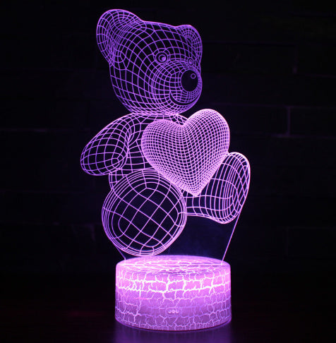 3D Lamp Acrylic USB LED Night Lights Neon Sign Lamp Xmas Christmas Decorations For Home Bedroom Birthday Decor Valentines Day Gifts - HD Wireless Product #14